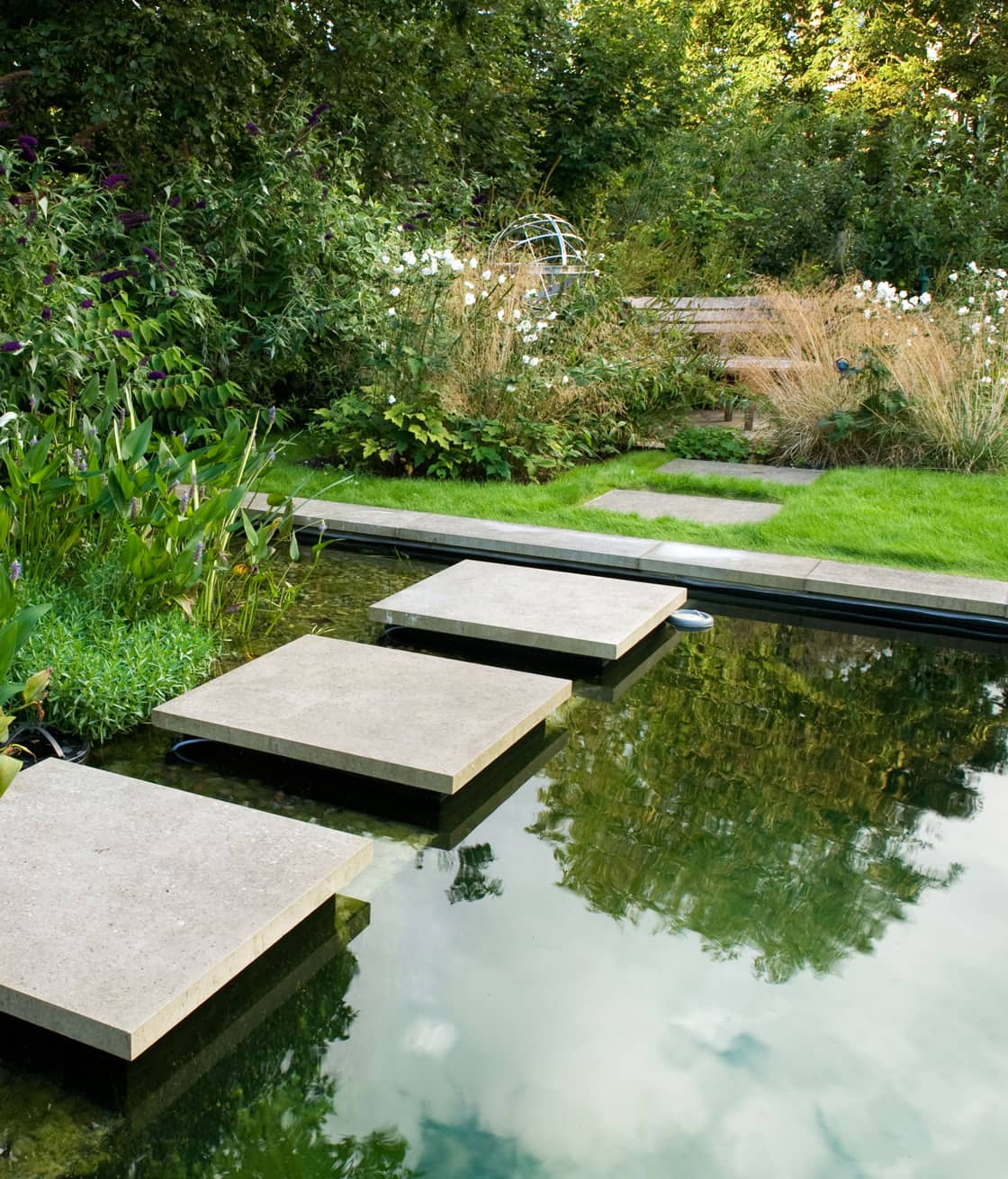 natural swimming pond